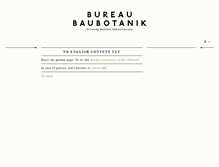 Tablet Screenshot of bureau-baubotanik.de